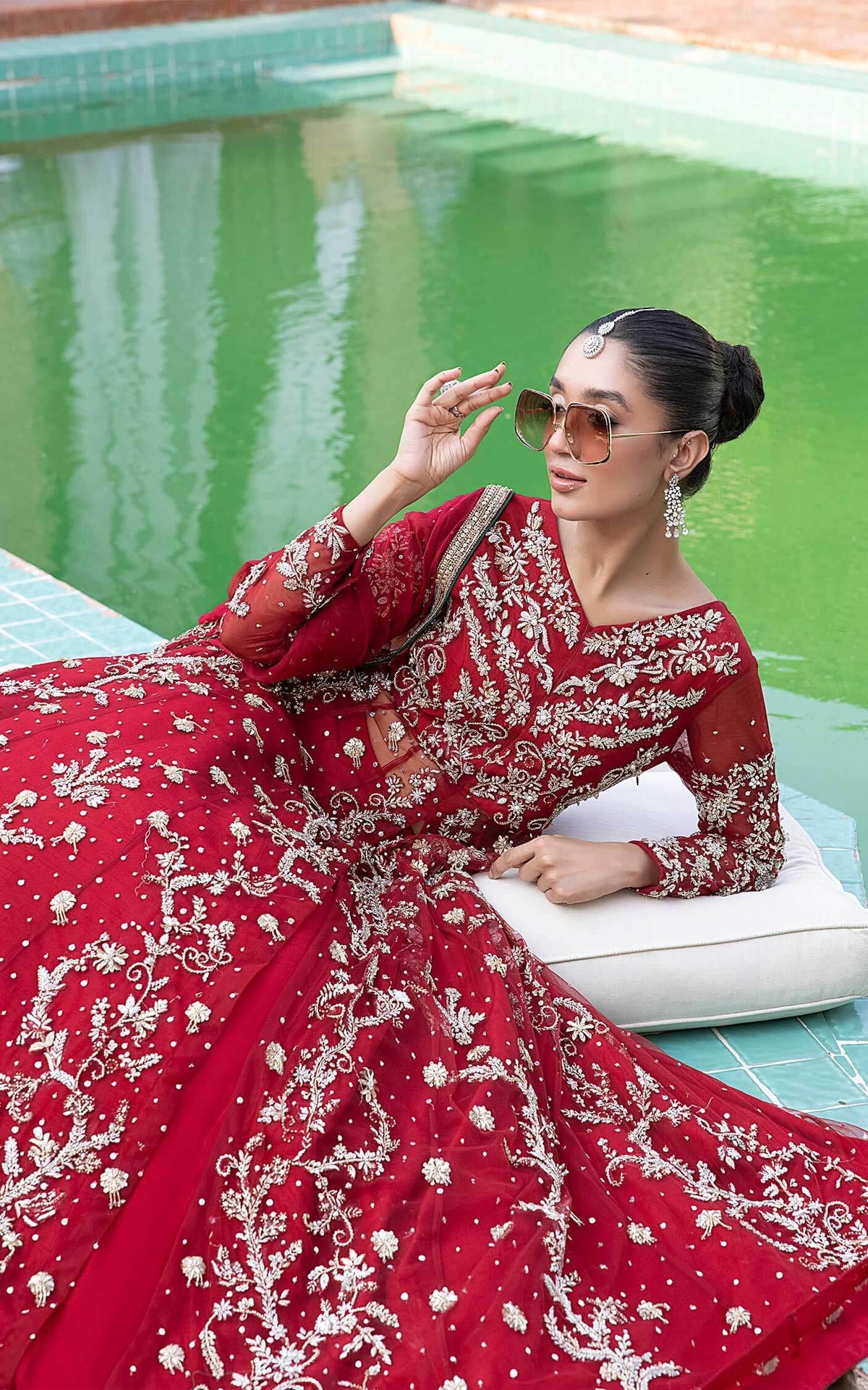Luminescent Tulle - Shop Now at Asifa and Nabeel