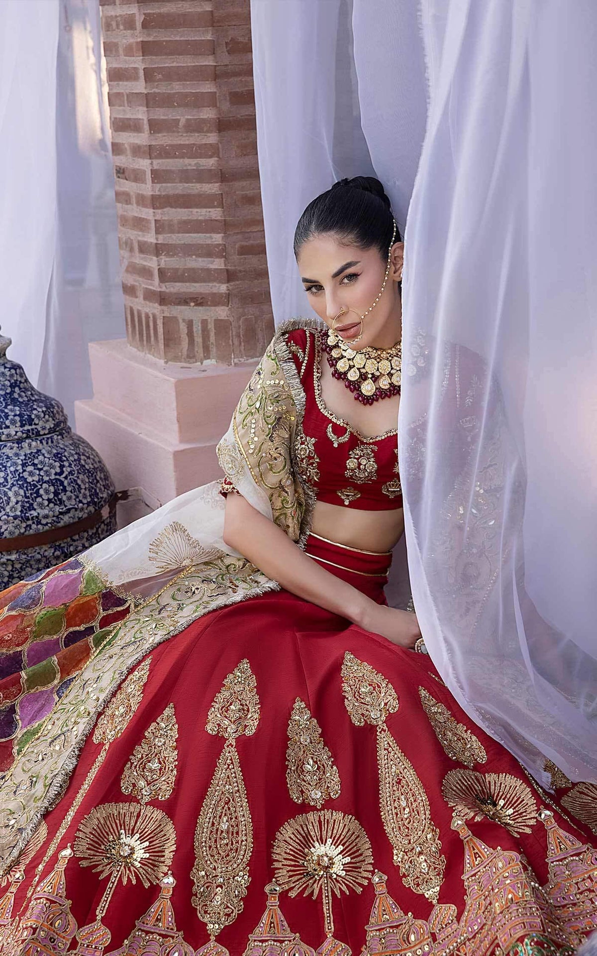 Vermilion Red - Shop Now at Asifa and Nabeel