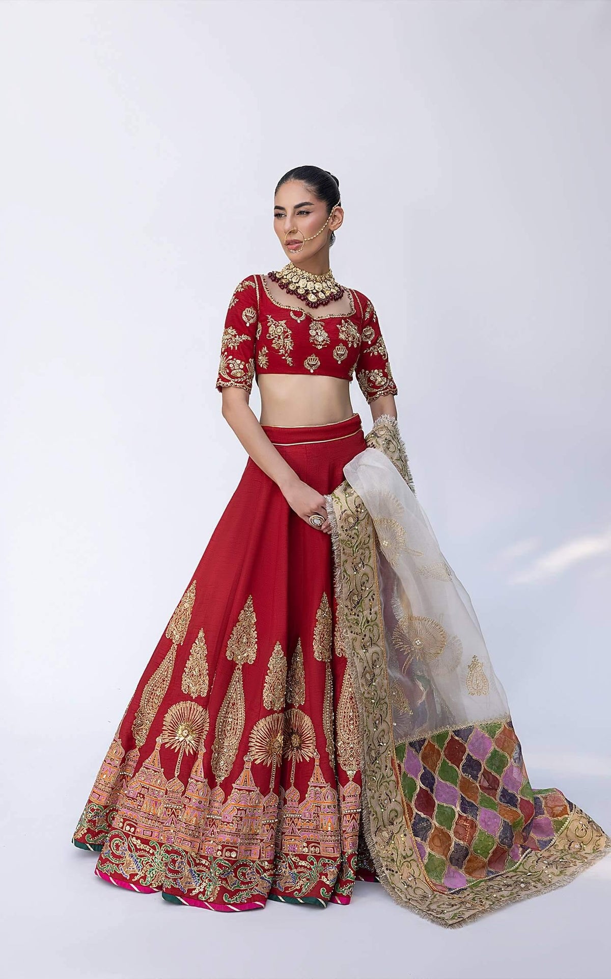Vermilion Red - Shop Now at Asifa and Nabeel