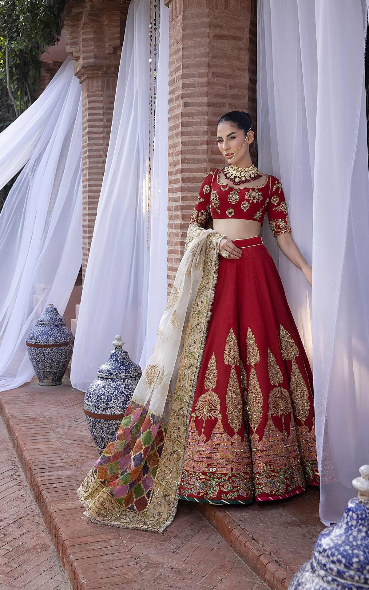 Vermilion Red - Shop Now at Asifa and Nabeel