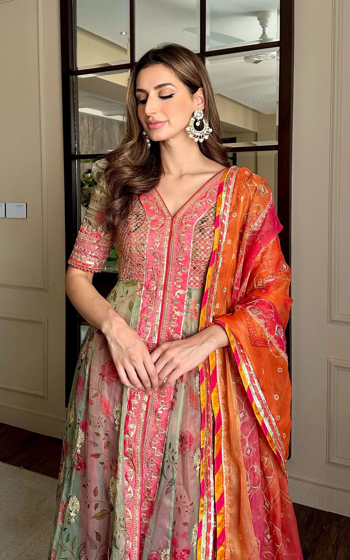 Rangoli (ANB-01) | Unstitched Festive - Shop Now at Asifa and Nabeel
