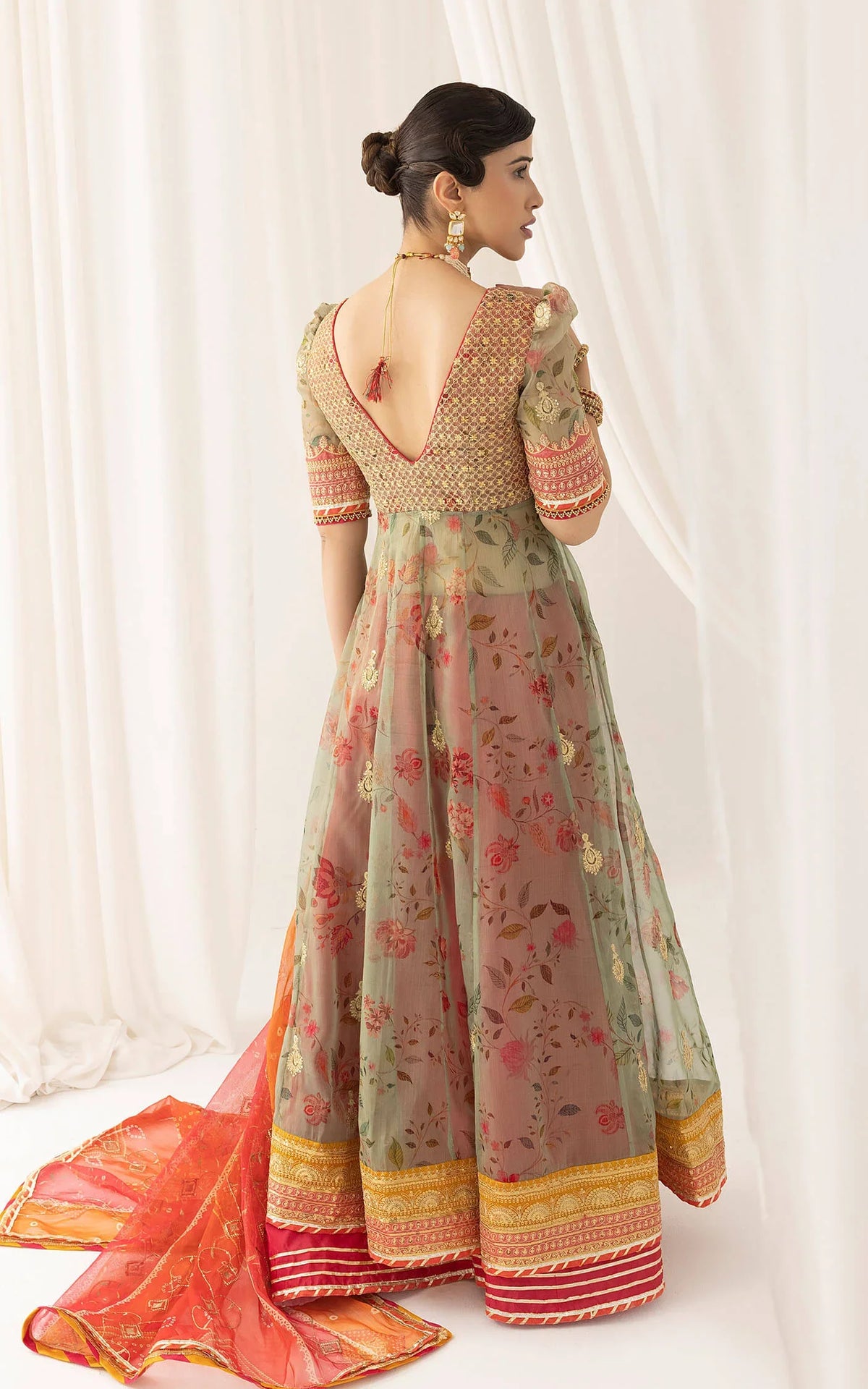 Rangoli (ANB-01) | Unstitched Festive - Shop Now at Asifa and Nabeel