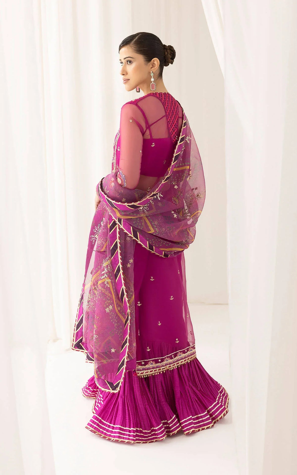 Raqs (ANB-02) | Unstitched Festive - Shop Now at Asifa and Nabeel