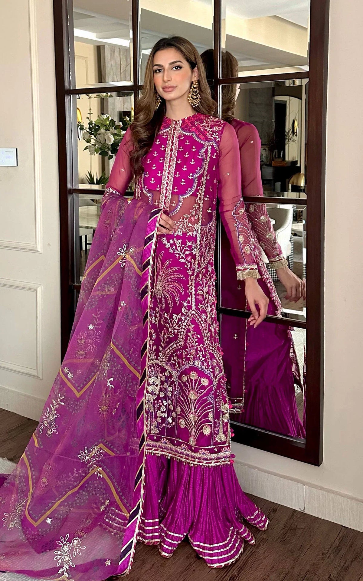 Raqs (ANB-02) | Unstitched Festive - Shop Now at Asifa and Nabeel