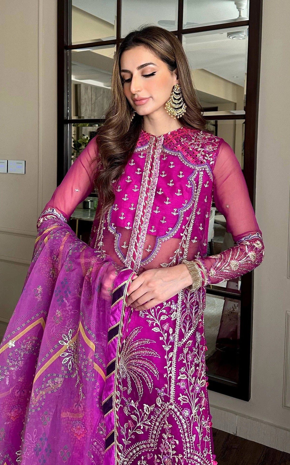Raqs (ANB-02) | Unstitched Festive - Shop Now at Asifa and Nabeel