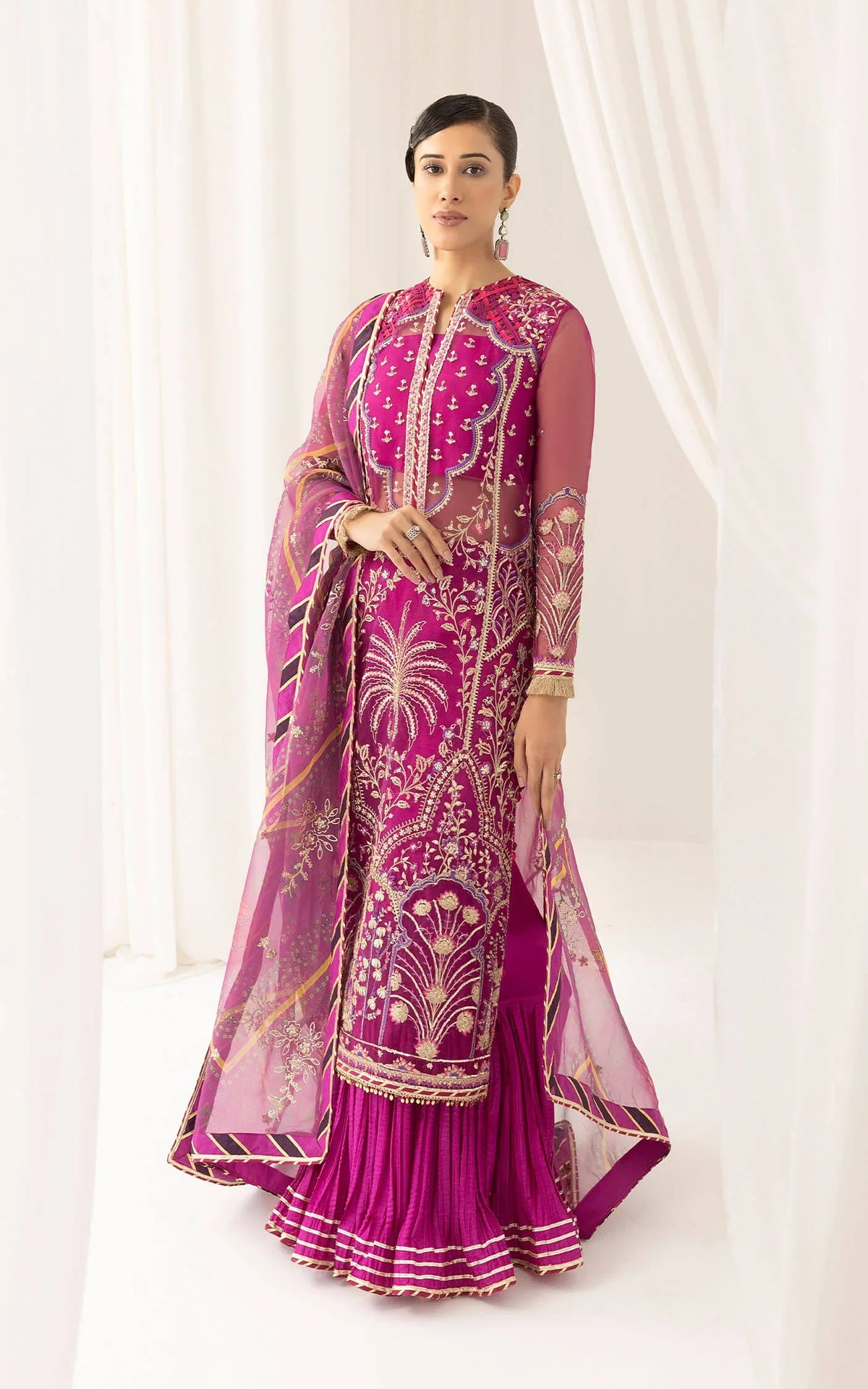Raqs (ANB-02) | Unstitched Festive - Shop Now at Asifa and Nabeel