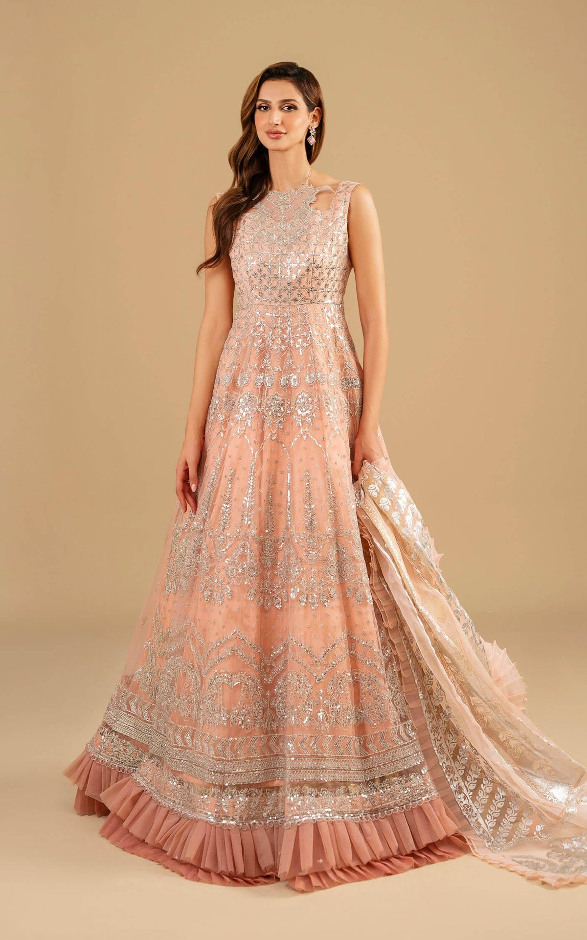 Shahnai (ANB-06) | Unstitched Festive - Shop Now at Asifa and Nabeel
