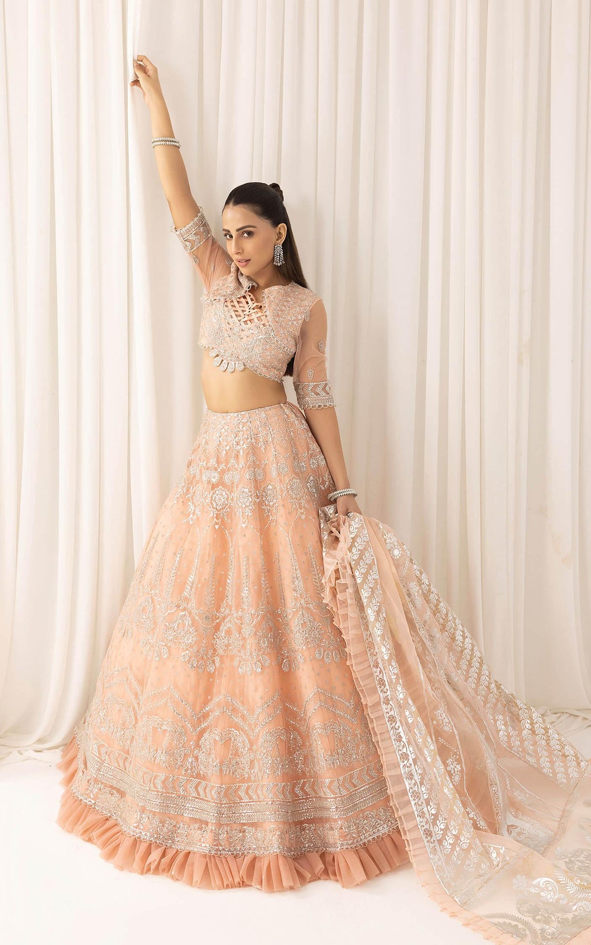 Shahnai (ANB-06) | Unstitched Festive - Shop Now at Asifa and Nabeel