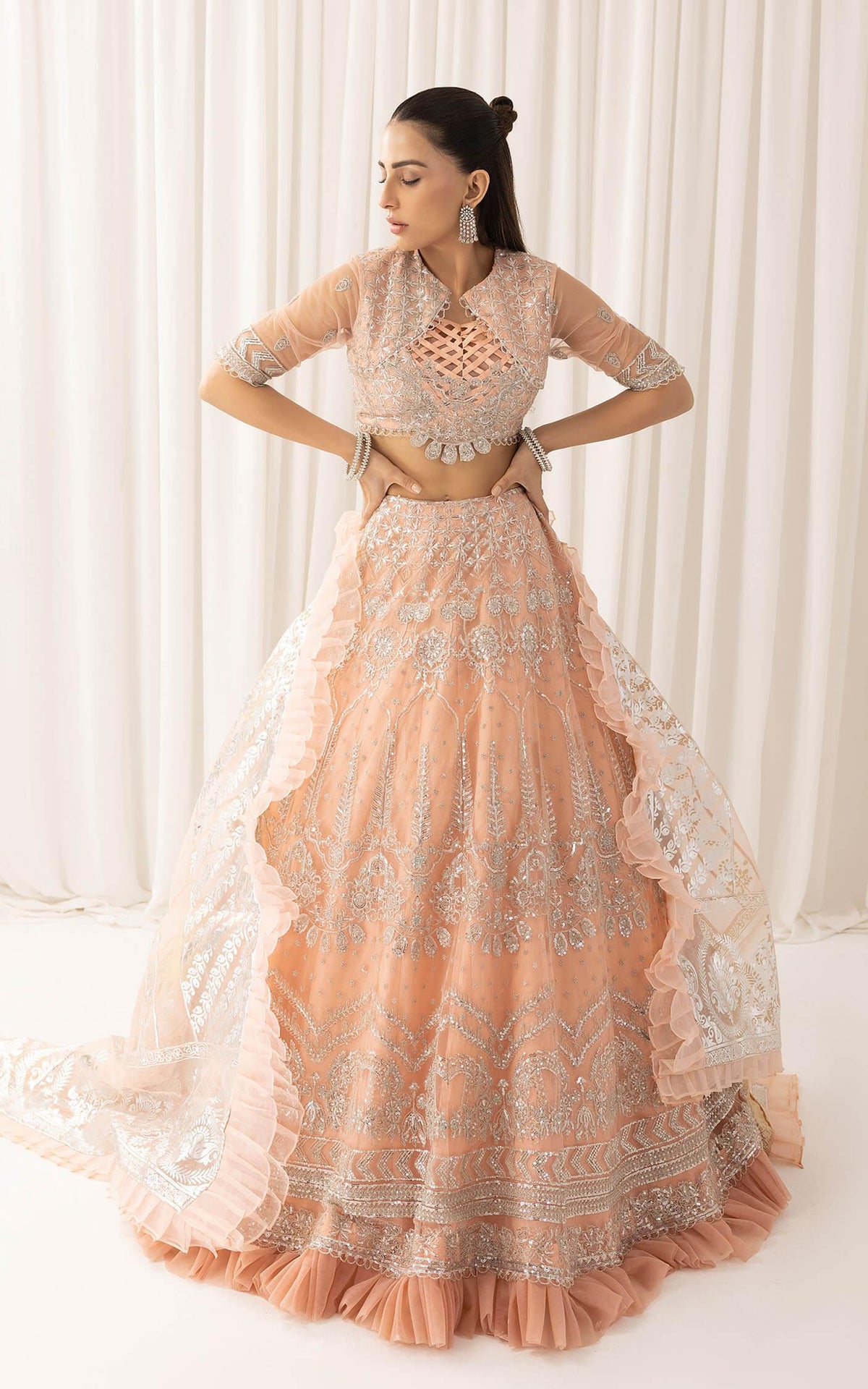 Shahnai (ANB-06) | Unstitched Festive - Shop Now at Asifa and Nabeel