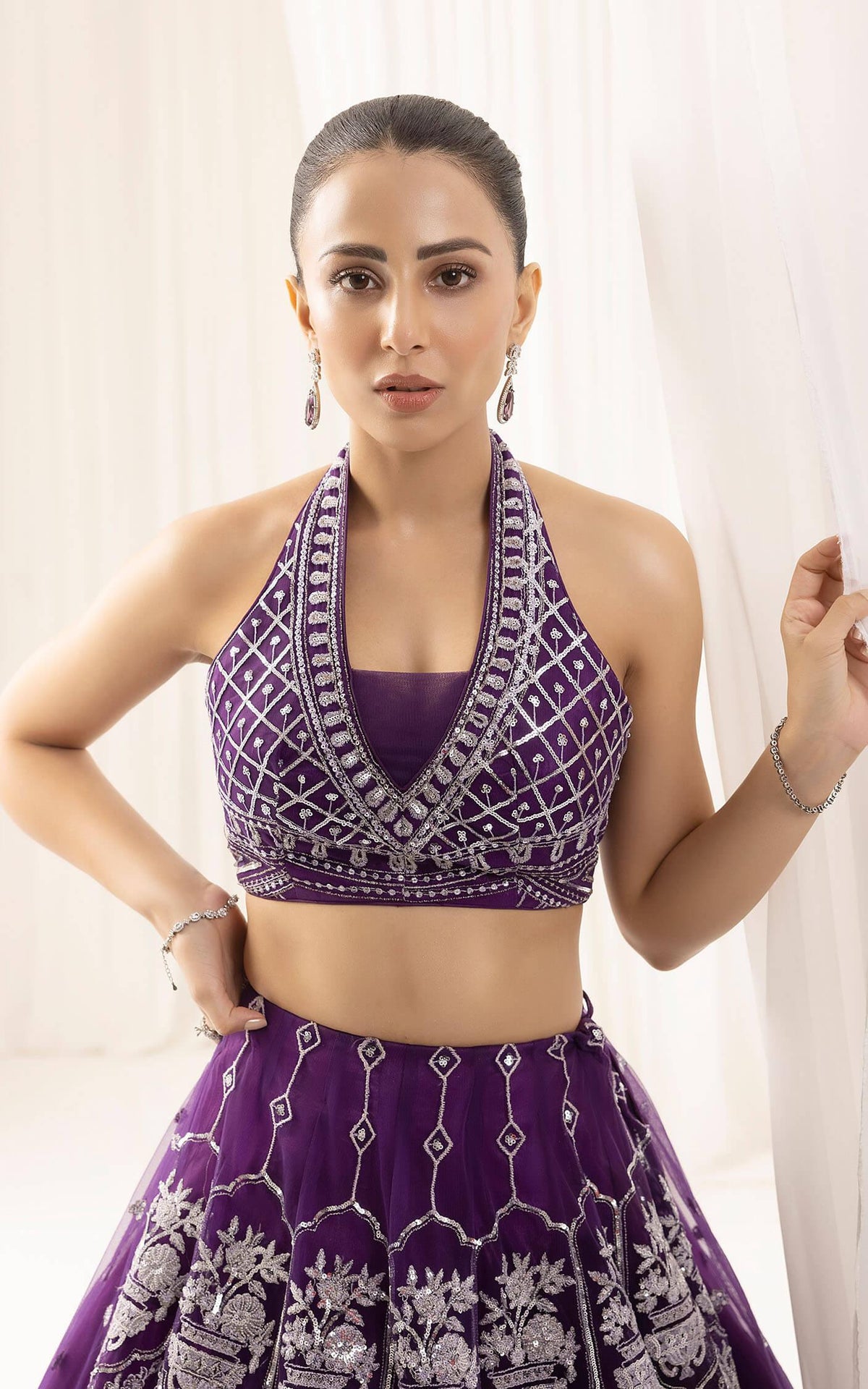 Bandhani (ANB-07) | Unstitched Festive - Shop Now at Asifa and Nabeel