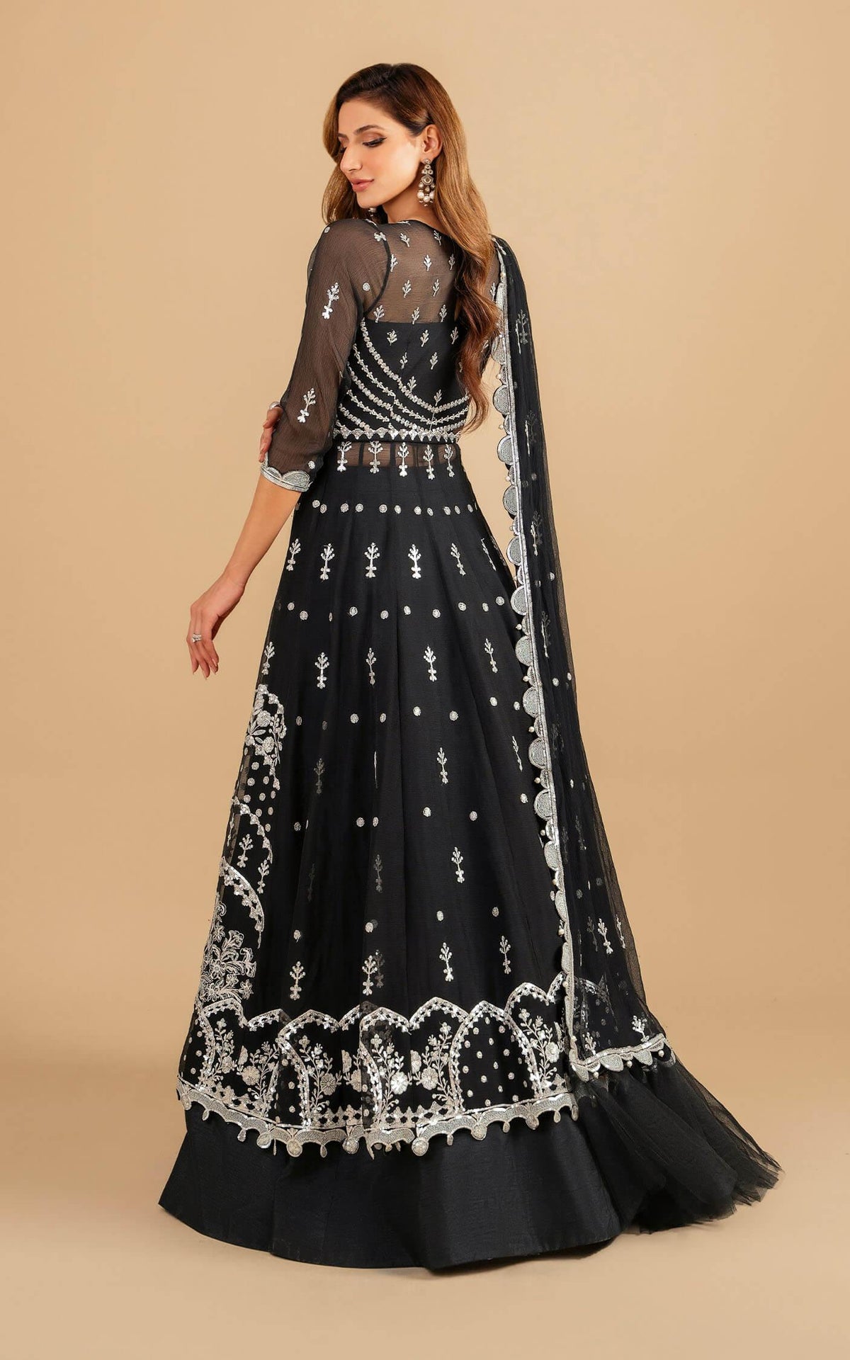 Basanti (ANB-08) | Unstitched Festive - Shop Now at Asifa and Nabeel