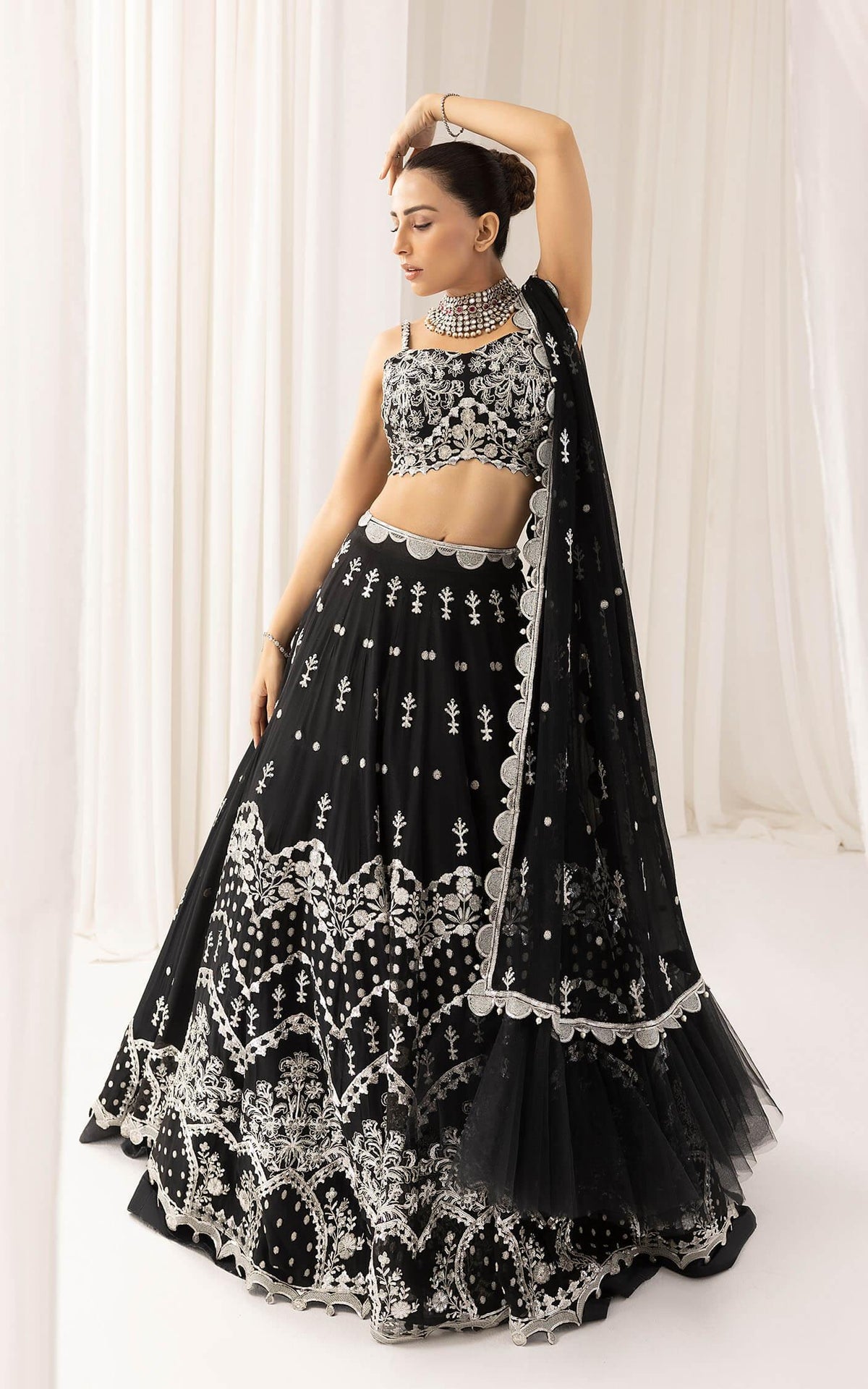 Basanti (ANB-08) | Unstitched Festive - Shop Now at Asifa and Nabeel