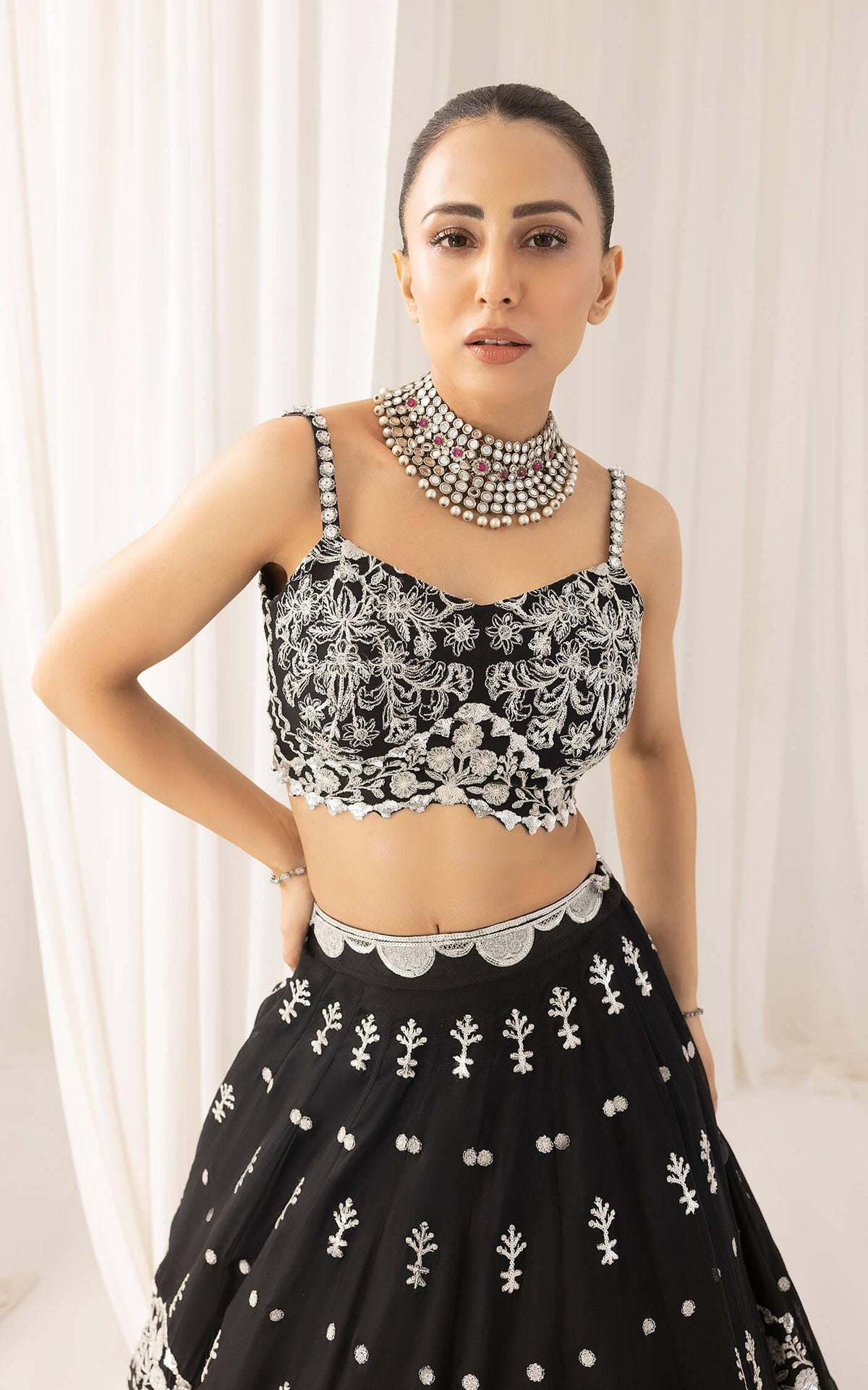 Basanti (ANB-08) | Unstitched Festive - Shop Now at Asifa and Nabeel