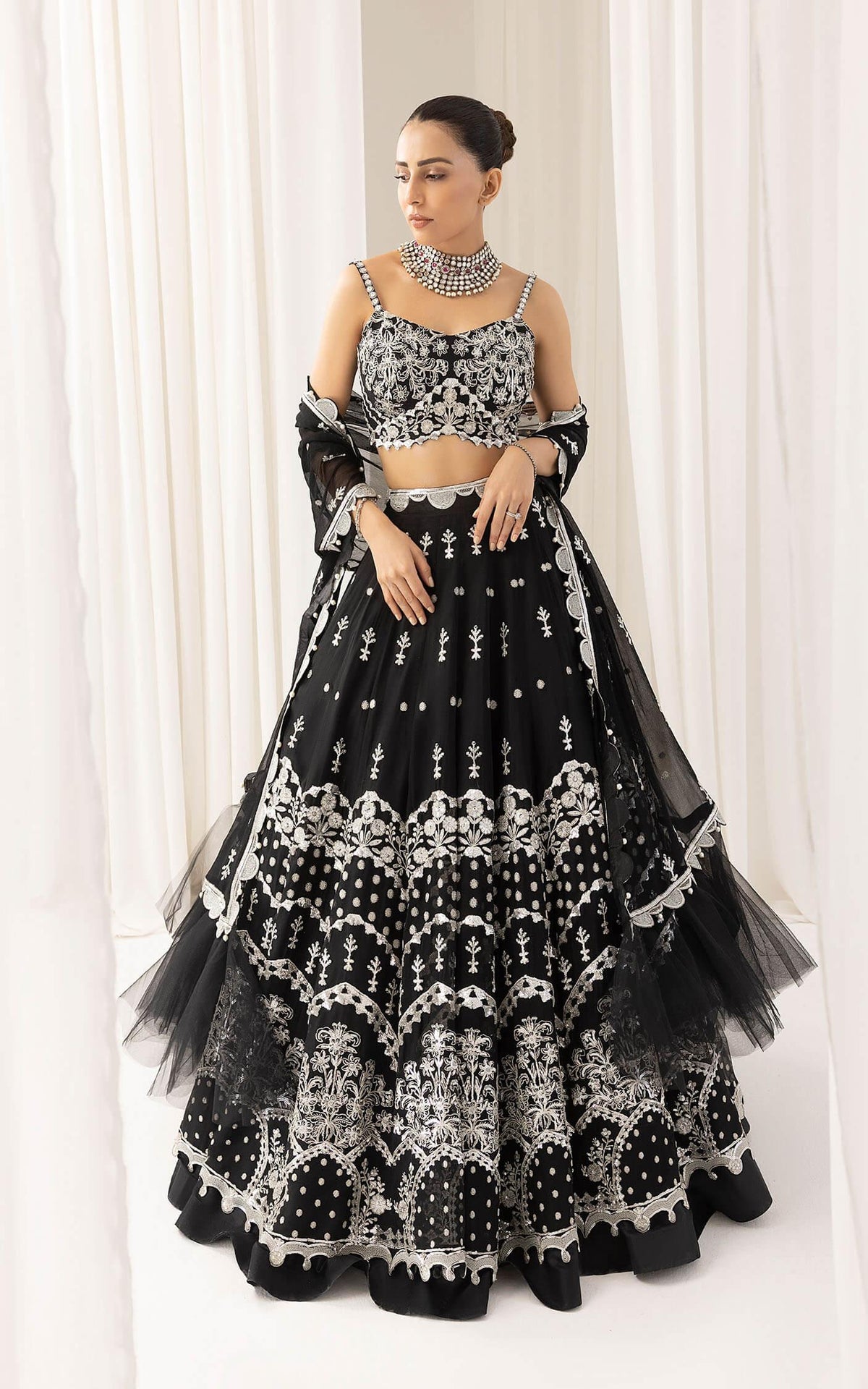 Basanti (ANB-08) | Unstitched Festive - Shop Now at Asifa and Nabeel