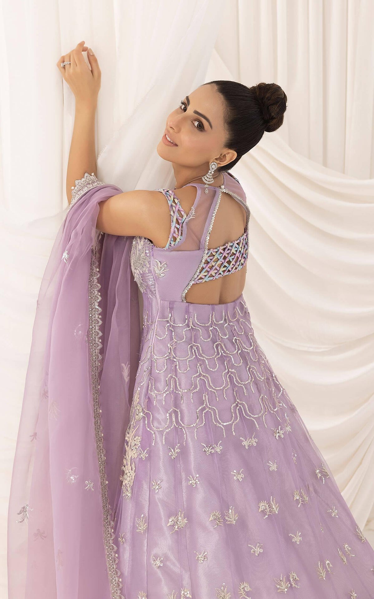 Risham (ANB-09) | Unstitched Festive - Shop Now at Asifa and Nabeel