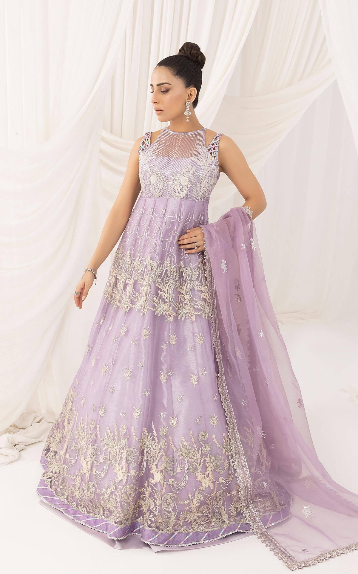 Risham (ANB-09) | Unstitched Festive - Shop Now at Asifa and Nabeel