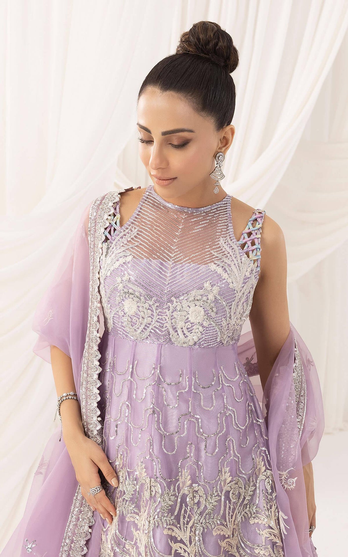 Risham (ANB-09) | Unstitched Festive - Shop Now at Asifa and Nabeel