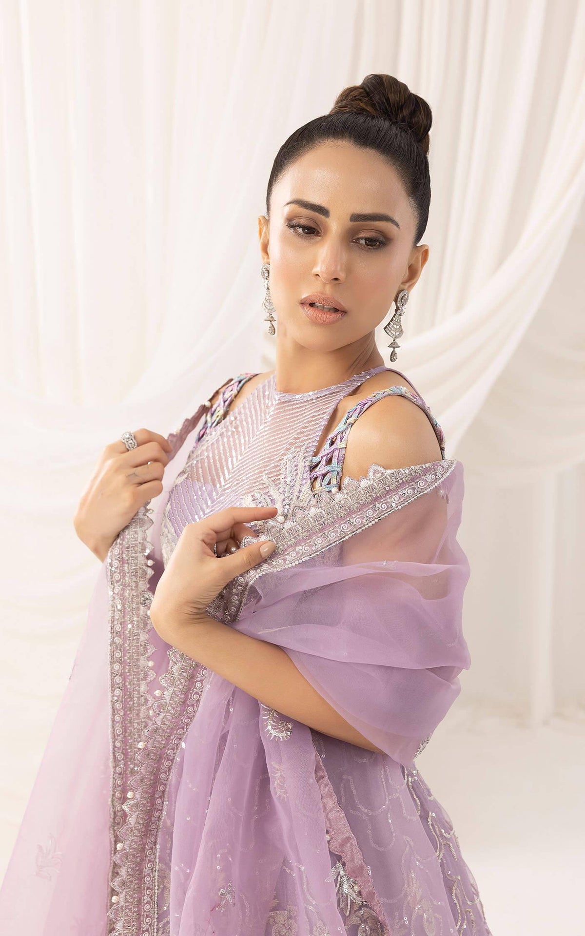 Risham (ANB-09) | Unstitched Festive - Shop Now at Asifa and Nabeel