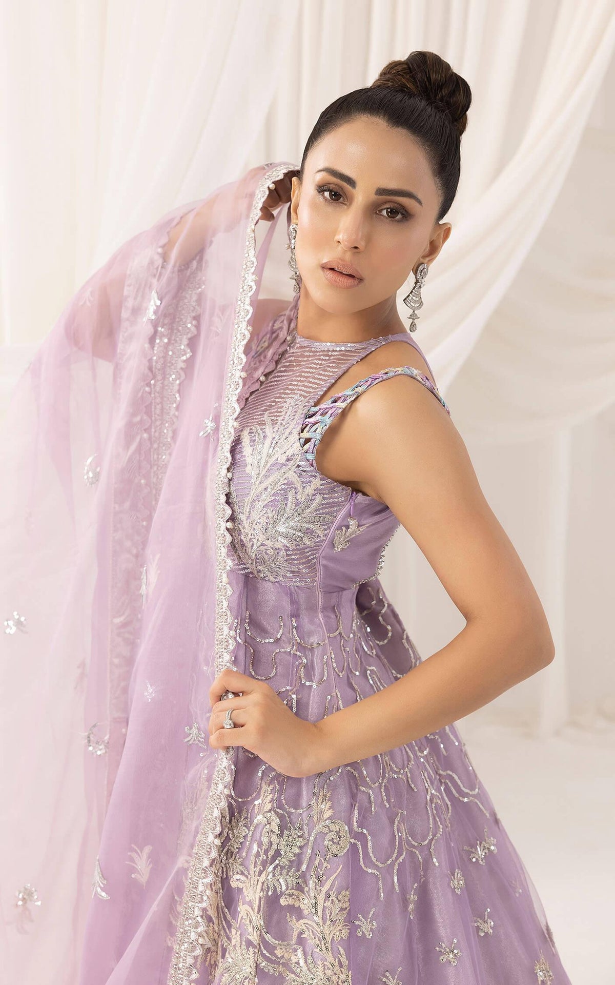 Risham (ANB-09) | Unstitched Festive - Shop Now at Asifa and Nabeel