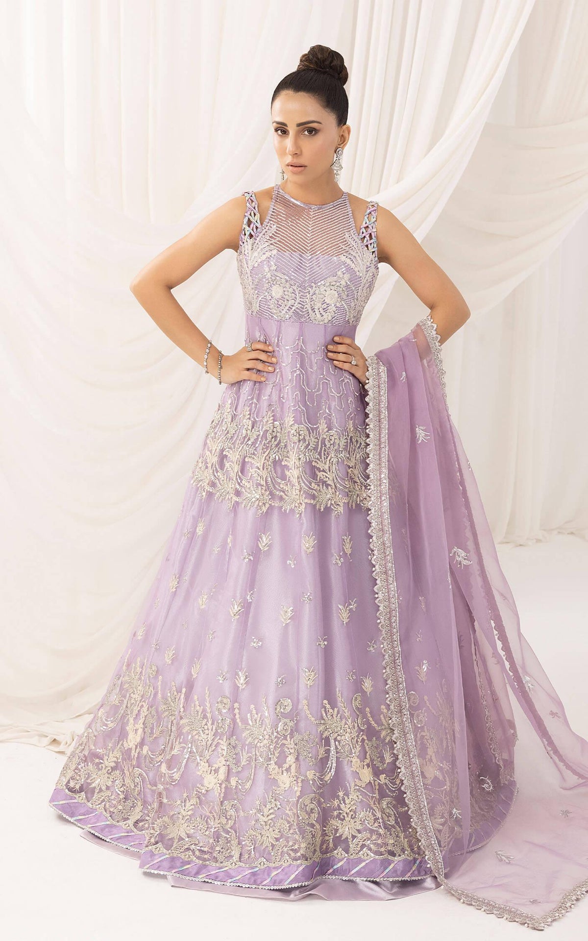 Risham (ANB-09) | Unstitched Festive - Shop Now at Asifa and Nabeel