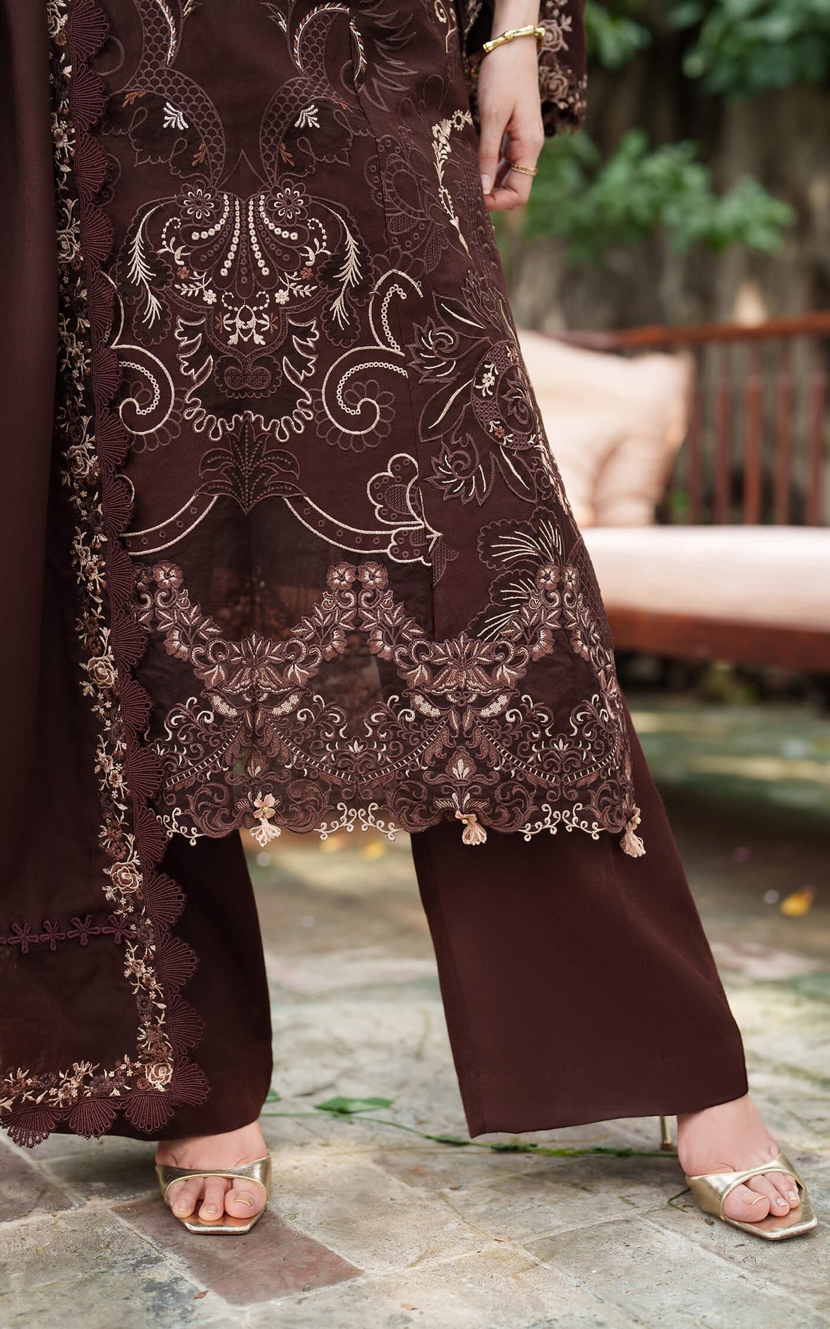 Aima LWC25-10 | 3pcs Embroidered Unstitched Winter - Shop Now at Asifa and Nabeel