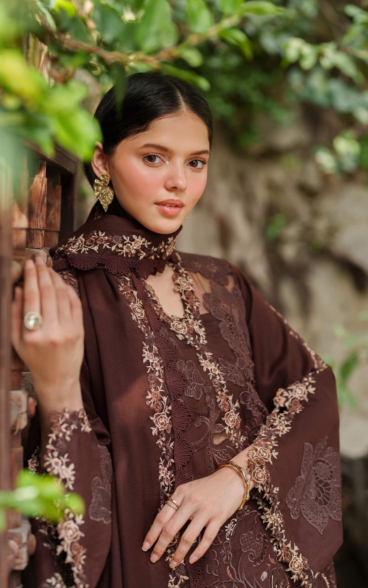 Aima LWC25-10 | 3pcs Embroidered Unstitched Winter - Shop Now at Asifa and Nabeel