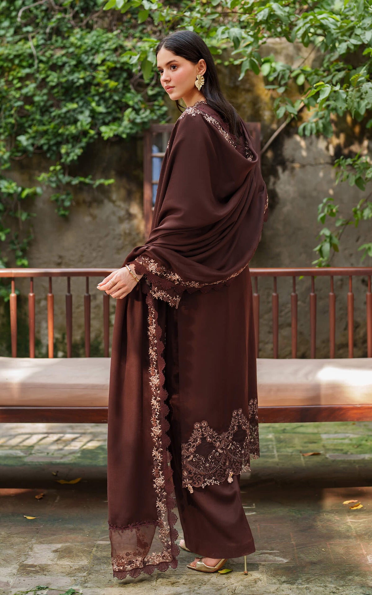 Aima LWC25-10 | 3pcs Embroidered Unstitched Winter - Shop Now at Asifa and Nabeel