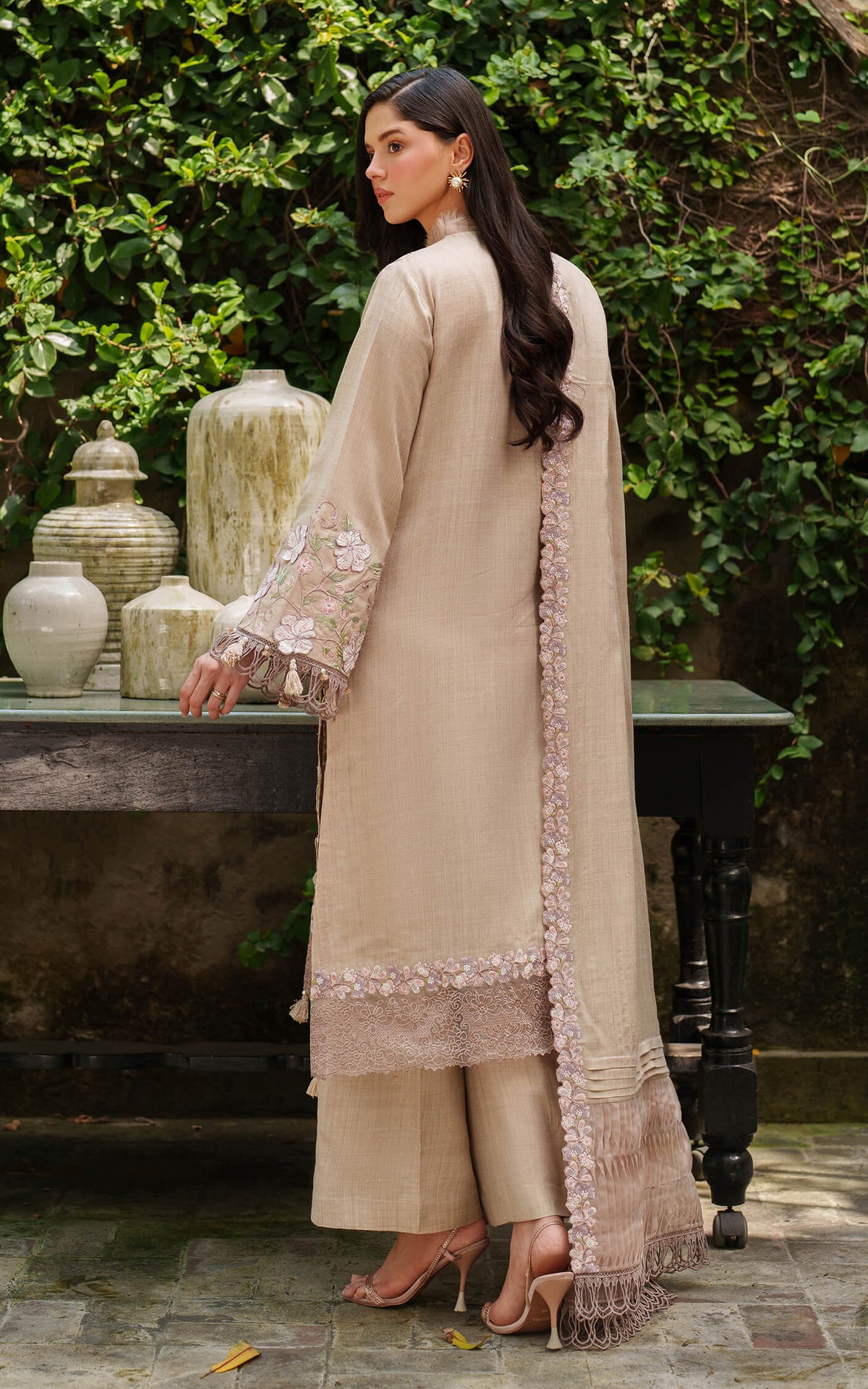 Blanc LWC25-03 | 3pcs Embroidered Stitched Suit - Shop Now at Asifa and Nabeel