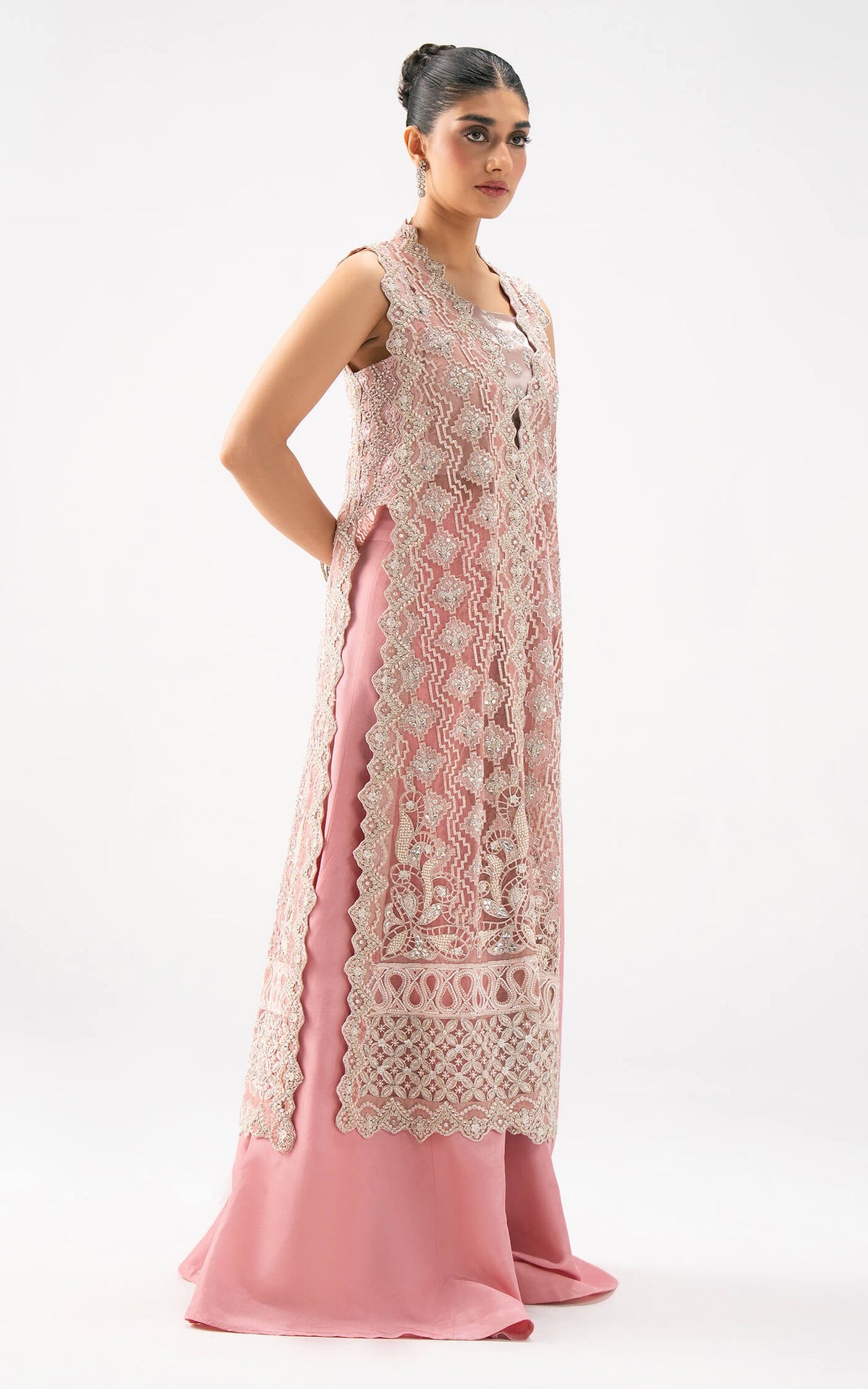 Blush Reverie Ensemble - Shop Now at Asifa and Nabeel