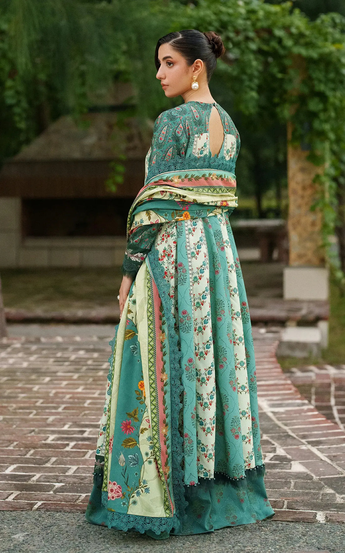 Botanical Breeze-MWL25-10 | 3pcs Embroidered Unstitched Winter - Shop Now at Asifa and Nabeel