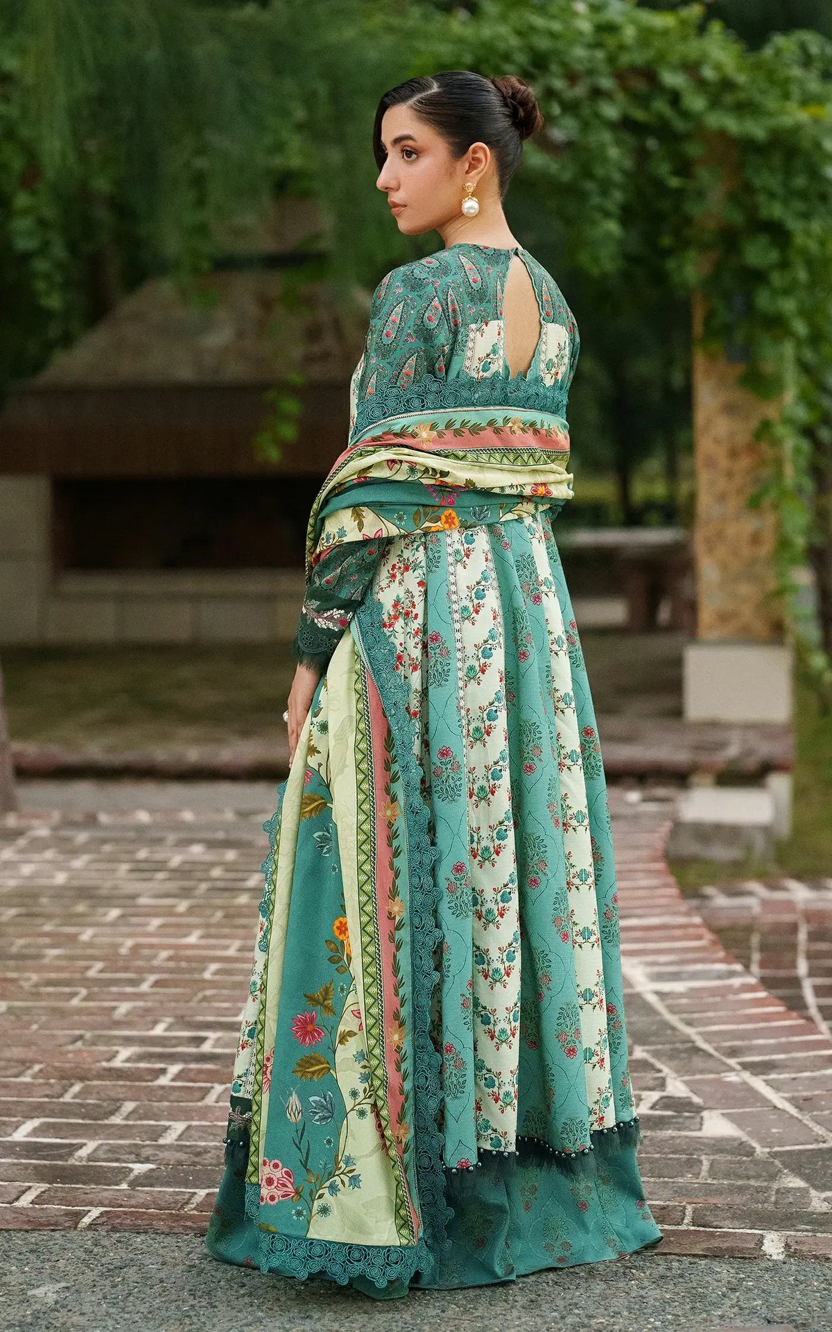 Botanical Breeze-MWL25-10 | 3pcs Embroidered Stitched Suit - Shop Now at Asifa and Nabeel
