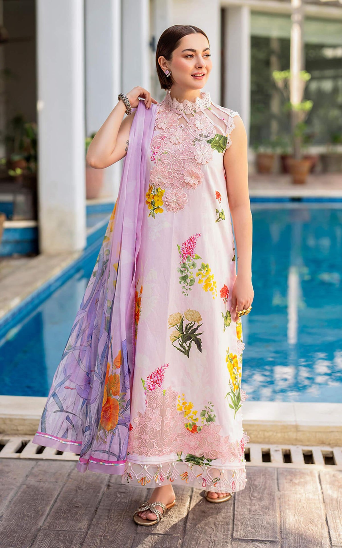 Bulbul MK-05 | Unstitched Lawn - Shop Now at Asifa and Nabeel