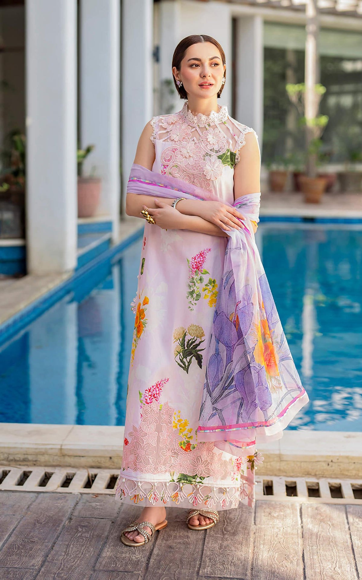 Bulbul MK-05 | Unstitched Lawn - Shop Now at Asifa and Nabeel