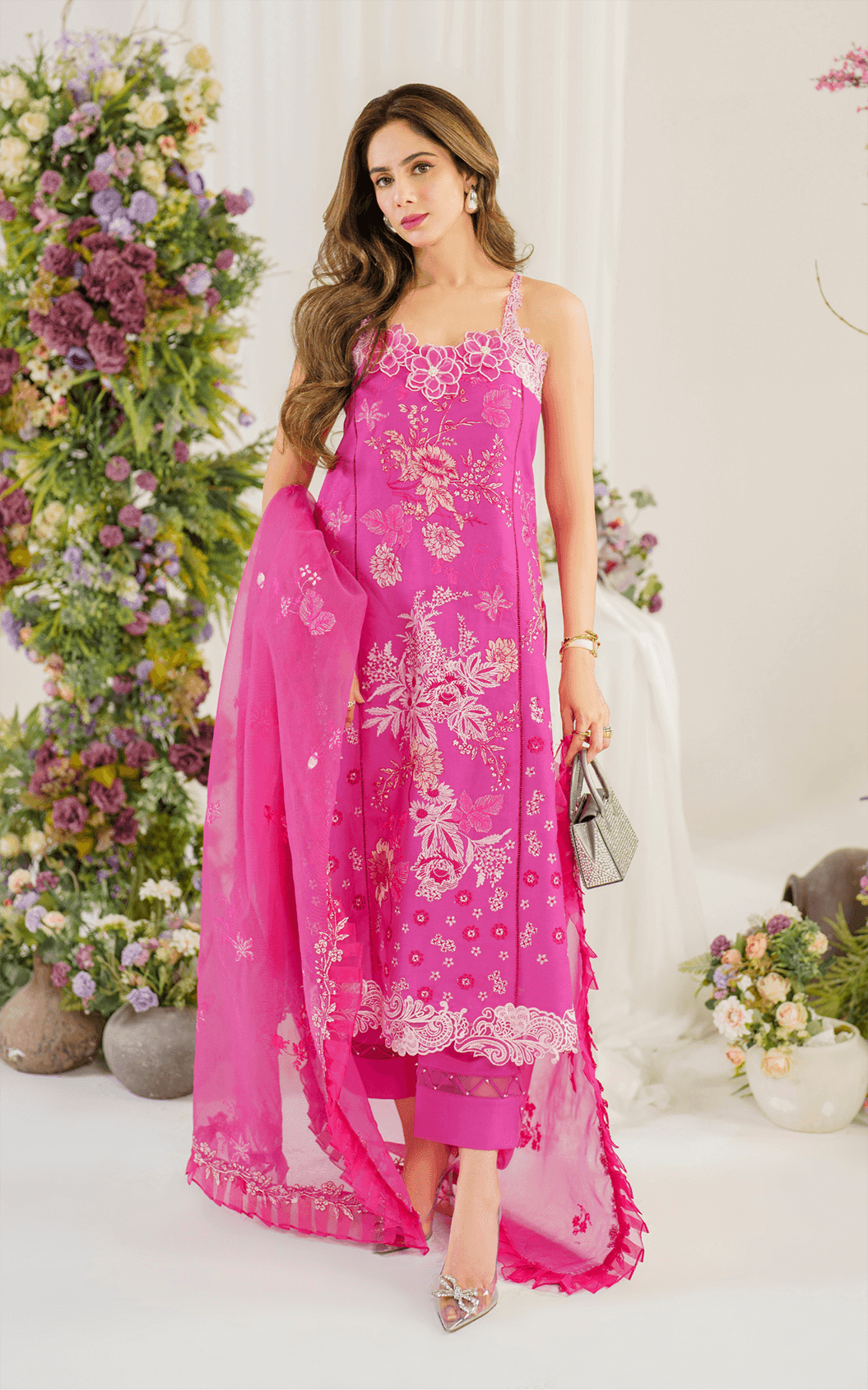 Carnation (PP-2) | Unstitched Lawn - Shop Now at Asifa and Nabeel