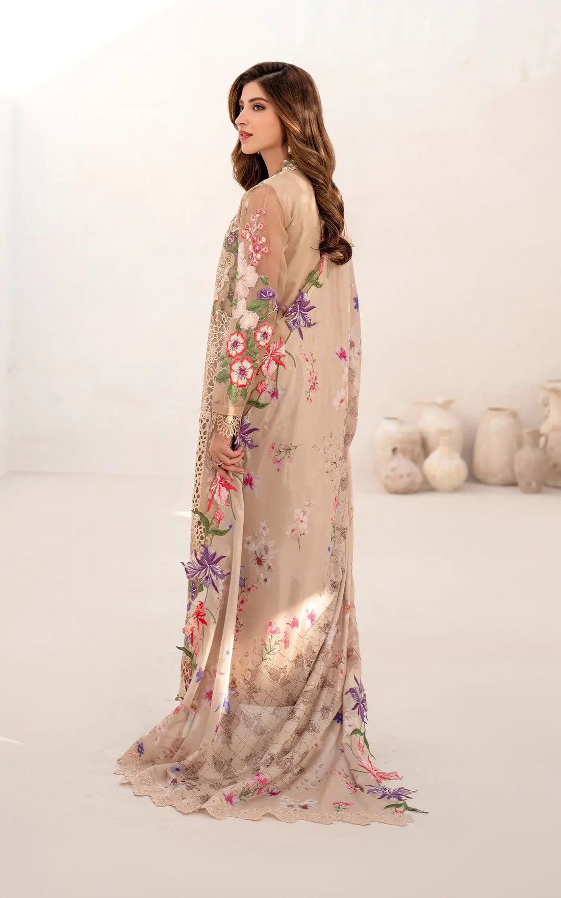 Carnation (AZL25-09) | Unstitched Summer - Shop Now at Asifa and Nabeel