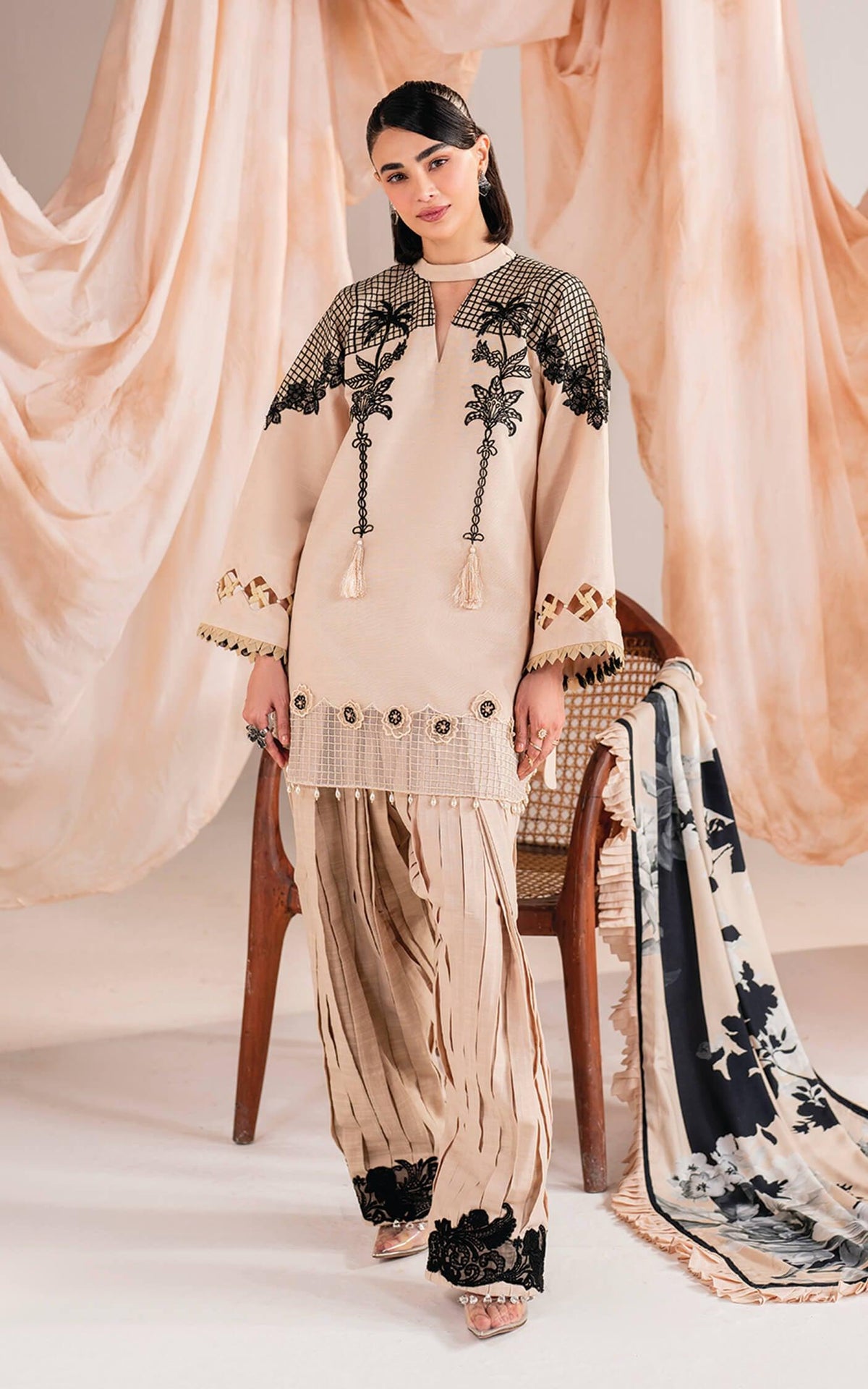 Cascade-MW-13 | Winter Meraki’24 - Shop Now at Asifa and Nabeel