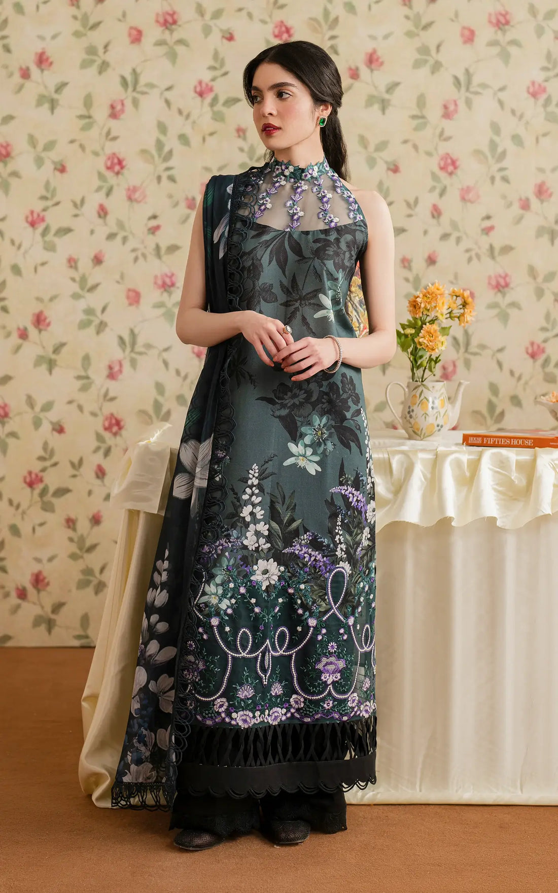 Chandi Raatain (MVL25-12) | Unstitched Summer - Shop Now at Asifa and Nabeel