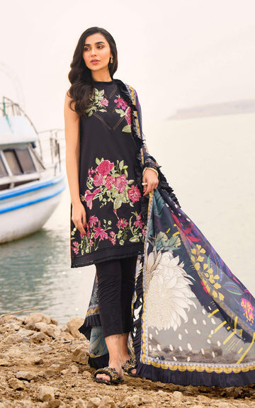 DAPHNE-U141M019 | Unstitched Lawn - Shop Now at Asifa and Nabeel