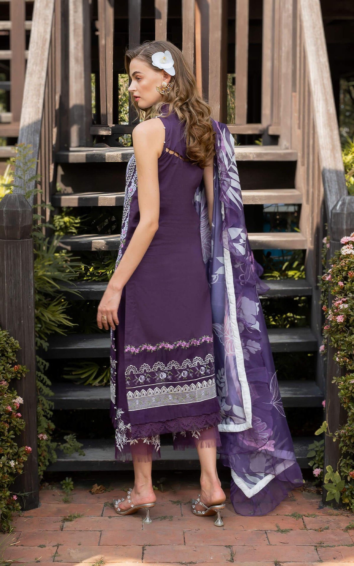 DAZZLE (RRL-12) | Unstitched Lawn’24 - Shop Now at Asifa and Nabeel