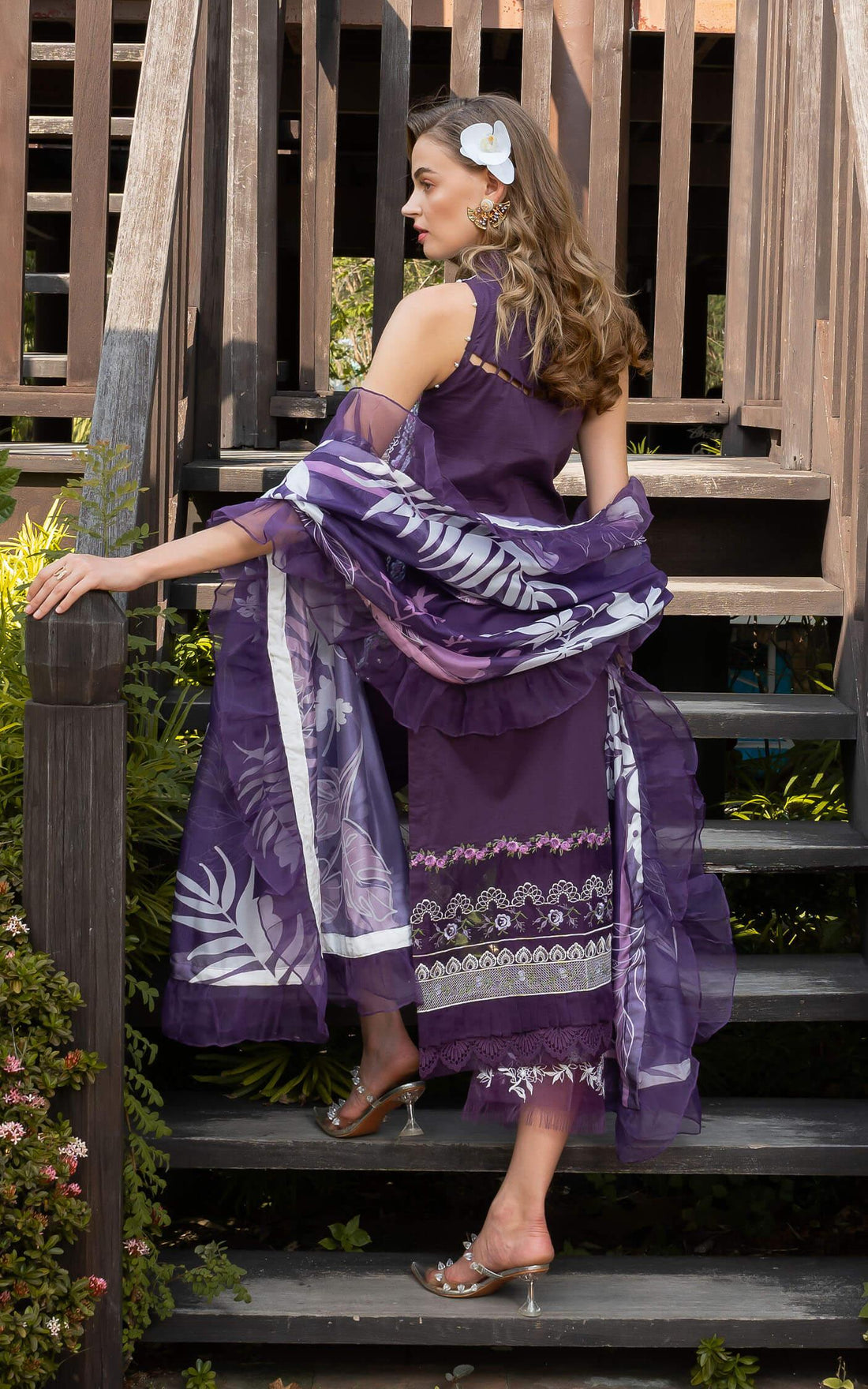 DAZZLE (RRL-12) | Unstitched Lawn’24 - Shop Now at Asifa and Nabeel