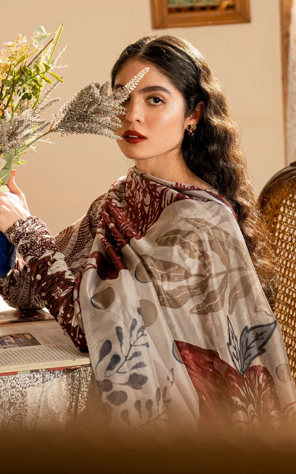 Darcheeni (MVL25-07) | Unstitched Summer - Shop Now at Asifa and Nabeel