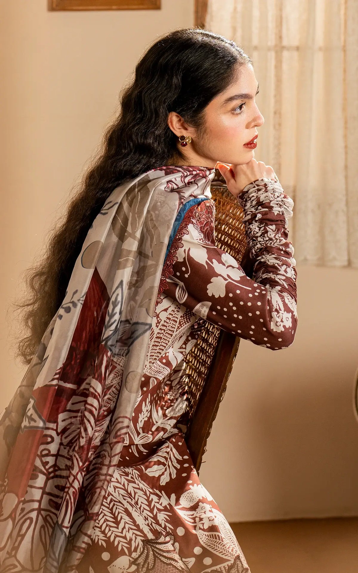 Darcheeni (MVL25-07) | Unstitched Summer - Shop Now at Asifa and Nabeel
