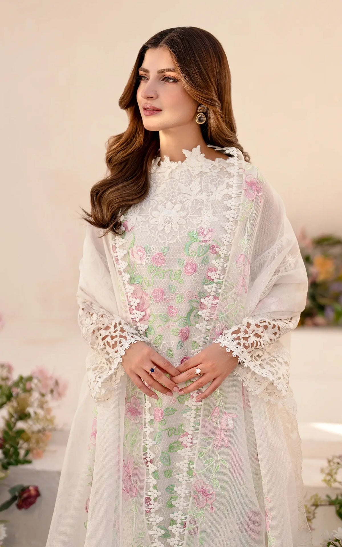 Dove (AZL25-03) | Unstitched Summer - Shop Now at Asifa and Nabeel