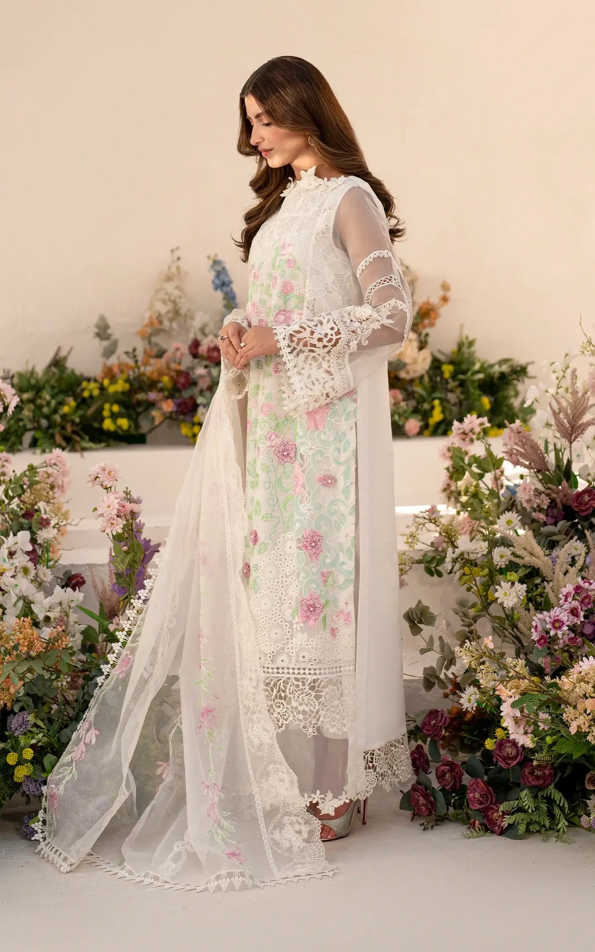 Dove (AZL25-03) | Unstitched Summer - Shop Now at Asifa and Nabeel