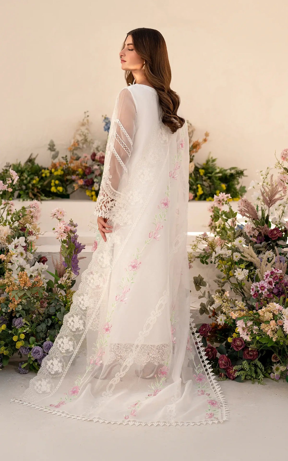 Dove (AZL25-03) | Unstitched Summer - Shop Now at Asifa and Nabeel