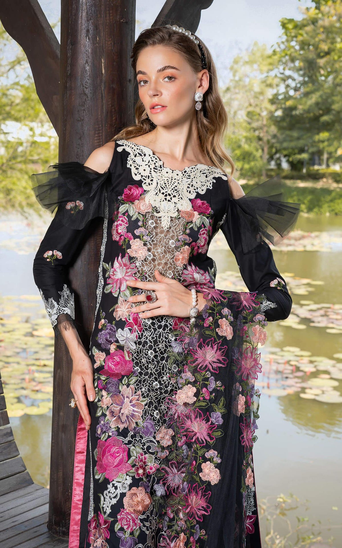 EUPHORIA (RRL-06) | Unstitched Lawn’24 - Shop Now at Asifa and Nabeel