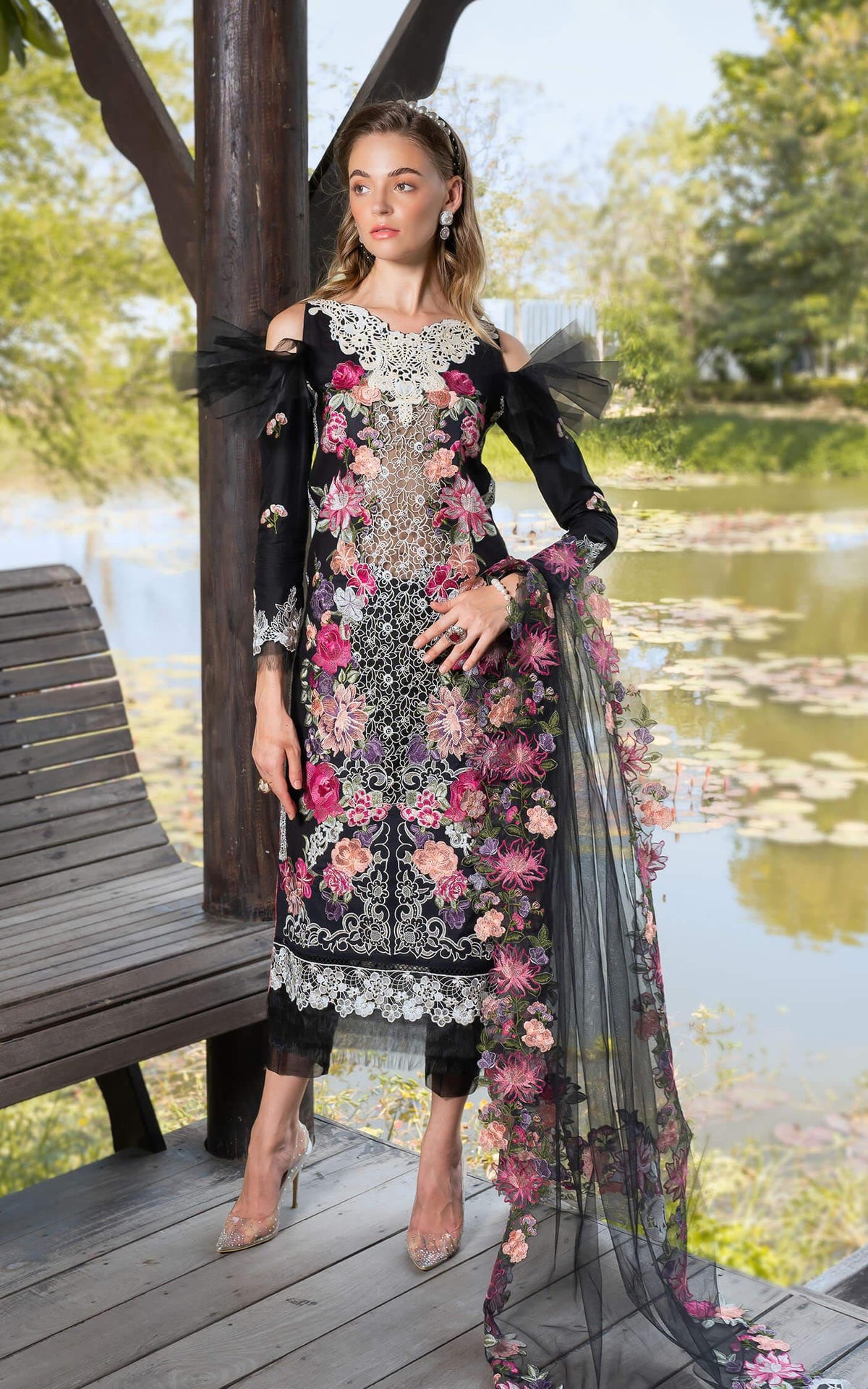 EUPHORIA (RRL-06) | Unstitched Lawn’24