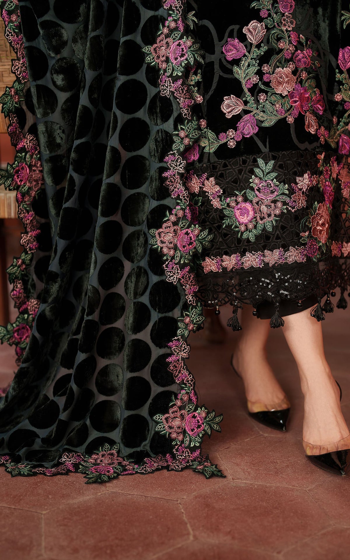 Eira LWC25-02 | 3pcs Embroidered Unstitched Winter - Shop Now at Asifa and Nabeel