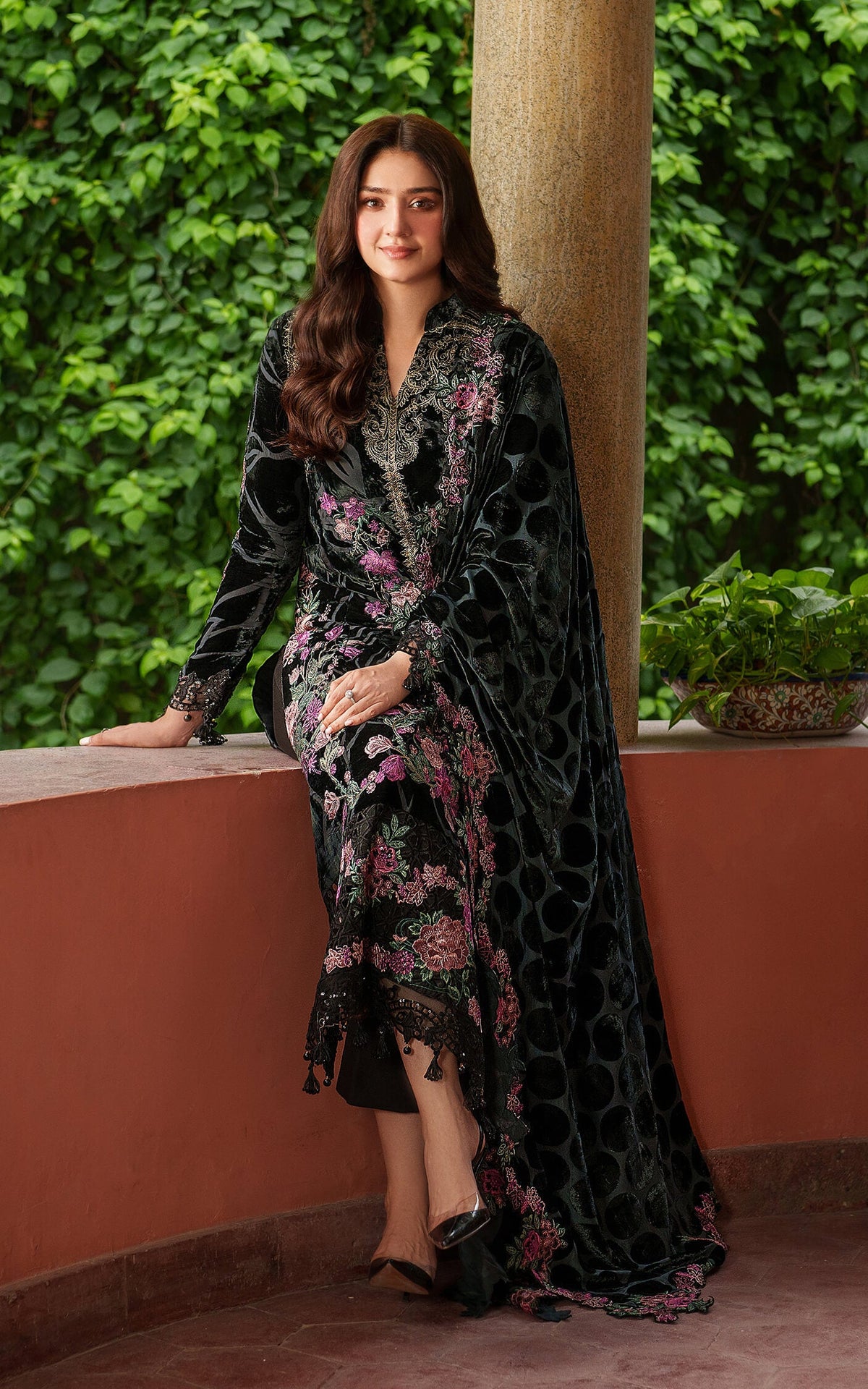 Eira LWC25-02 | 3pcs Embroidered Unstitched Winter - Shop Now at Asifa and Nabeel