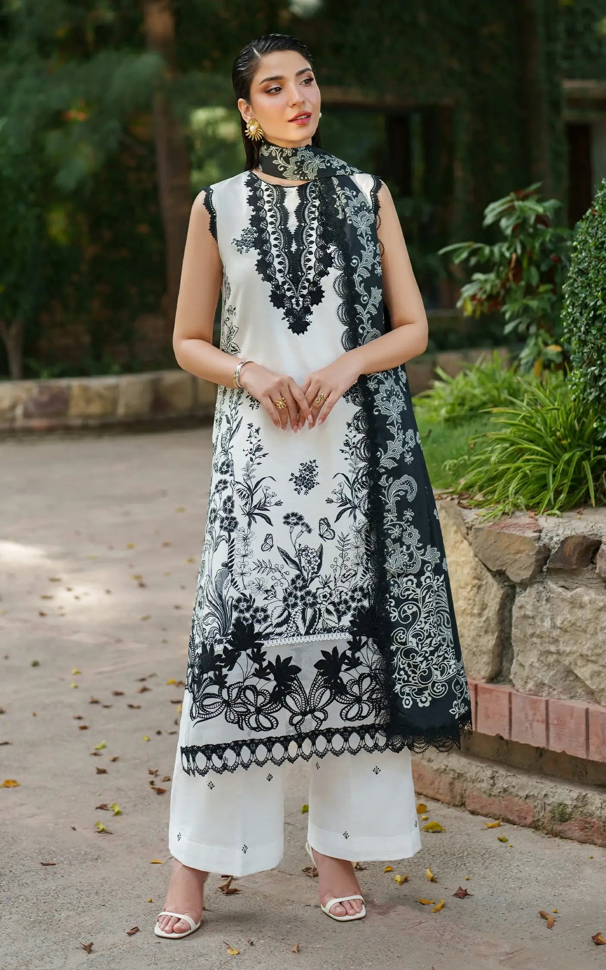 Ember Glow-MWL25-03 | 3pcs Embroidered Stitched Suit - Shop Now at Asifa and Nabeel